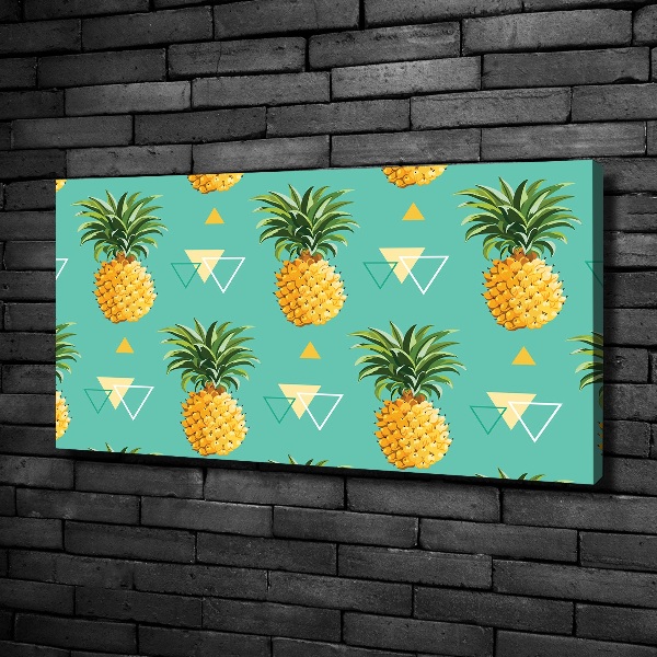 Quadro stampa su tela Ananas