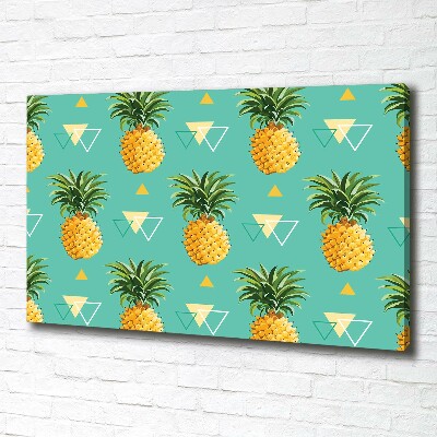 Quadro stampa su tela Ananas