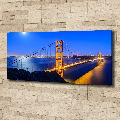 Foto quadro su tela Ponte di San Francisco