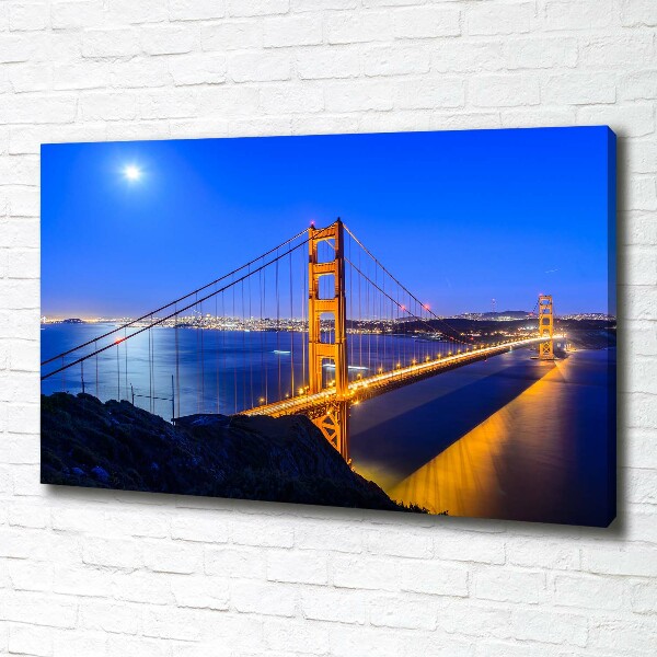 Foto quadro su tela Ponte di San Francisco