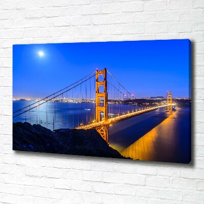 Foto quadro su tela Ponte di San Francisco