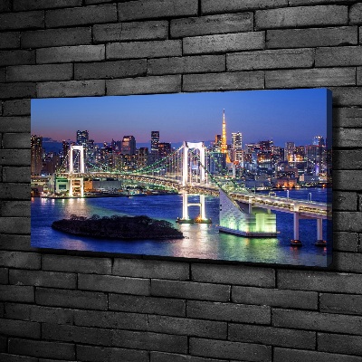 Quadro stampa su tela Ponte di Tokyo