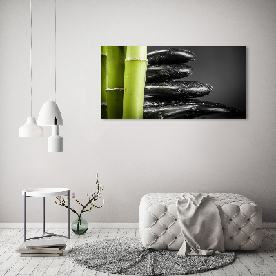 Foto quadro su tela Bambù