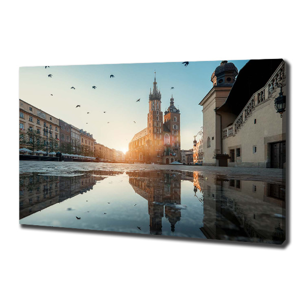 Foto quadro su tela Cracovia, Polonia
