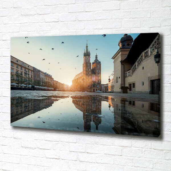 Foto quadro su tela Cracovia, Polonia