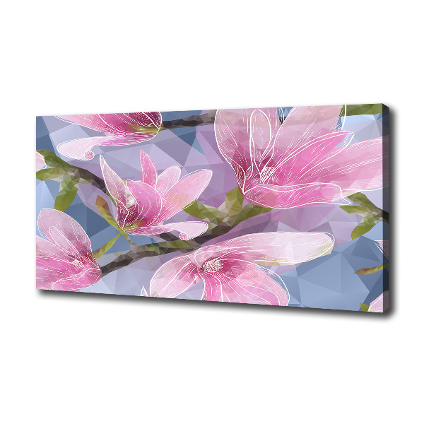 Quadro su tela Magnolia rosa
