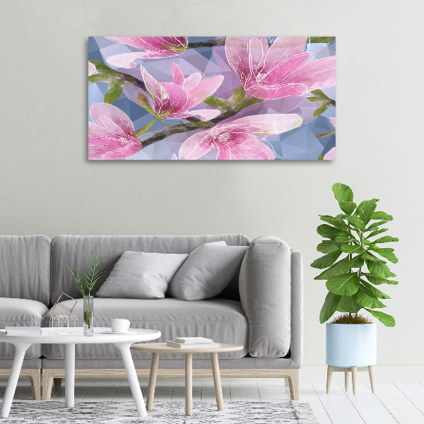 Quadro su tela Magnolia rosa