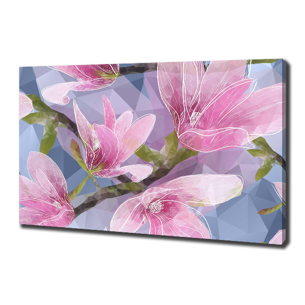 Quadro su tela Magnolia rosa