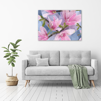 Quadro su tela Magnolia rosa