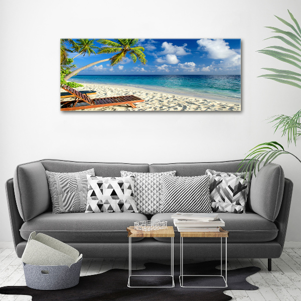 Foto quadro su tela Spiaggia tropicale