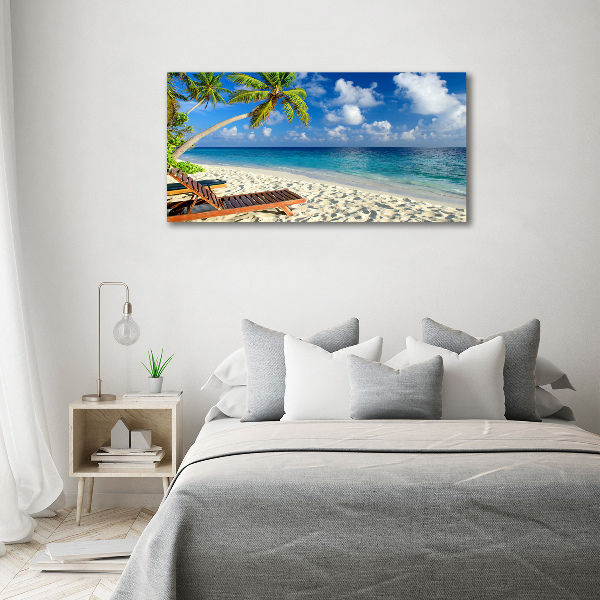 Foto quadro su tela Spiaggia tropicale