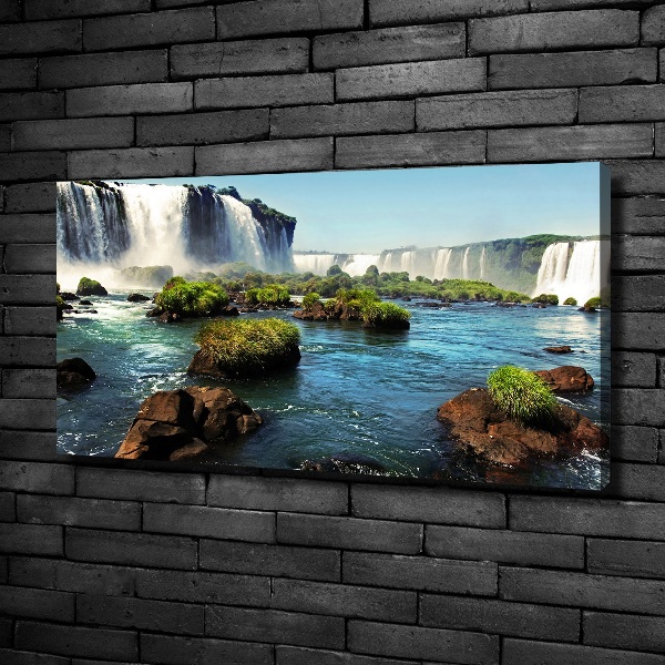 Quadro su tela Cascata di Igazu
