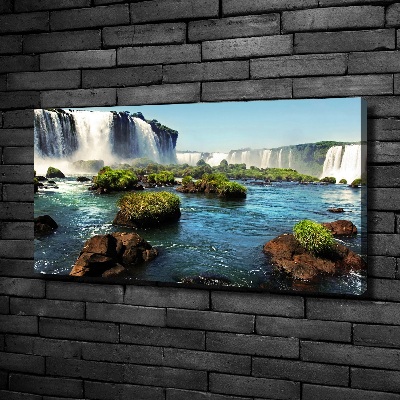 Quadro su tela Cascata di Igazu