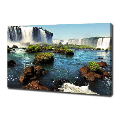 Quadro su tela Cascata di Igazu