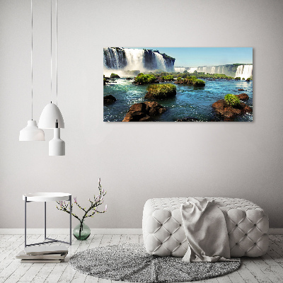 Quadro su tela Cascata di Igazu
