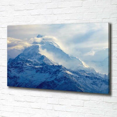 Foto quadro su tela Cima della montagna