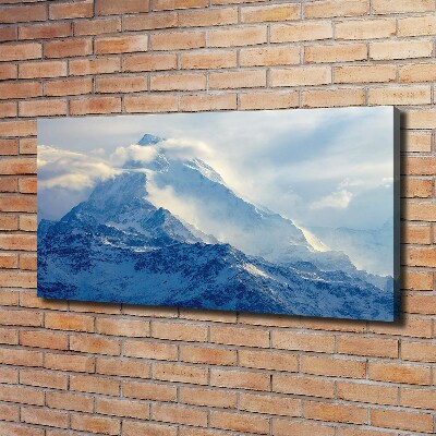 Foto quadro su tela Cima della montagna