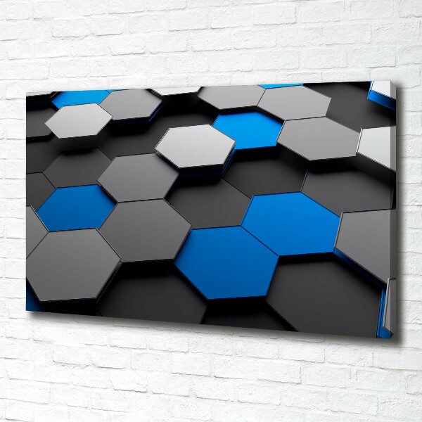 Quadro su tela Astrazione 3D