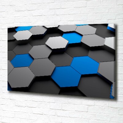 Quadro su tela Astrazione 3D