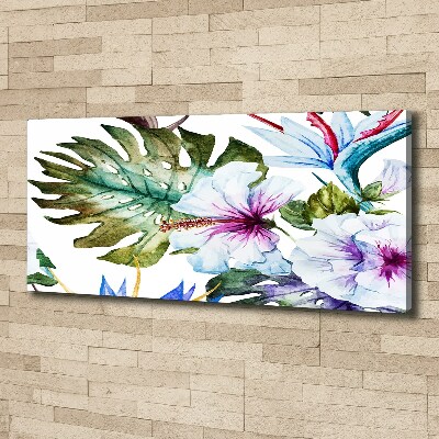 Foto quadro su tela Fiori hawaiani