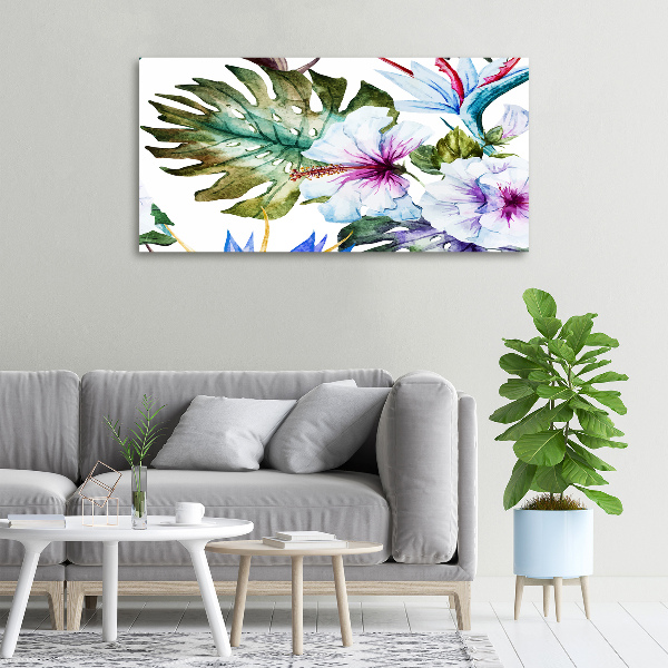 Foto quadro su tela Fiori hawaiani