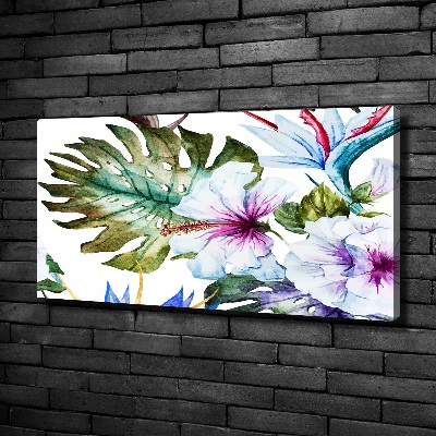 Foto quadro su tela Fiori hawaiani
