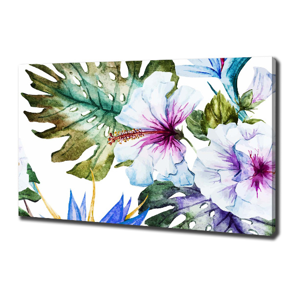Foto quadro su tela Fiori hawaiani