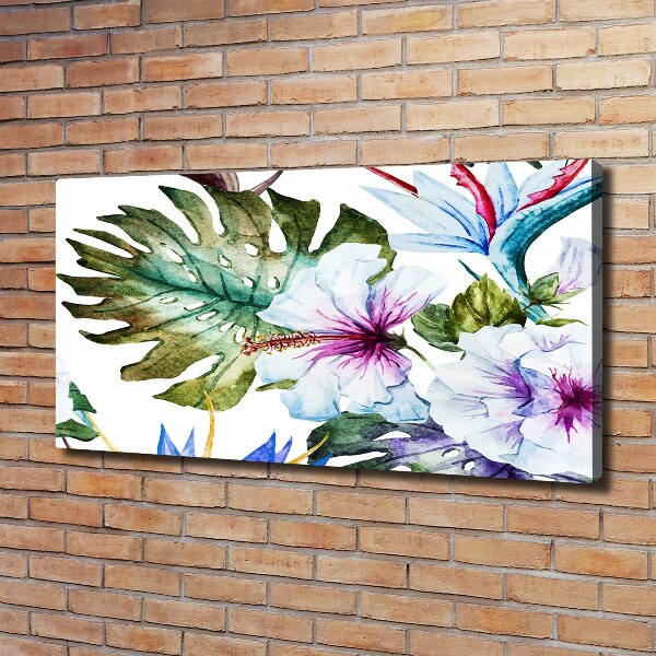 Foto quadro su tela Fiori hawaiani