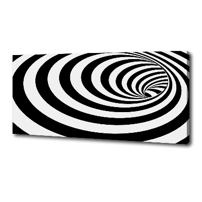 Quadro stampa su tela Spirale a strisce