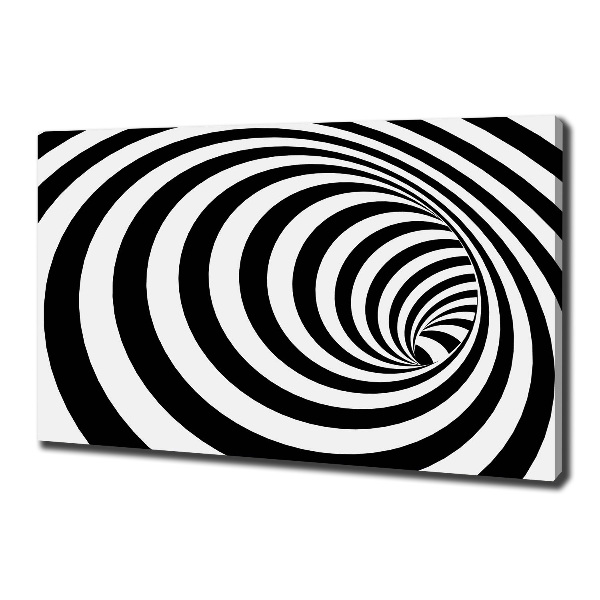 Quadro stampa su tela Spirale a strisce