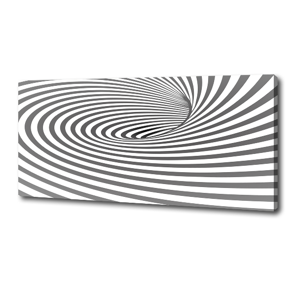 Quadro su tela Spirale a strisce
