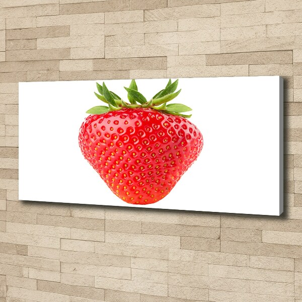 Foto quadro su tela Fragola