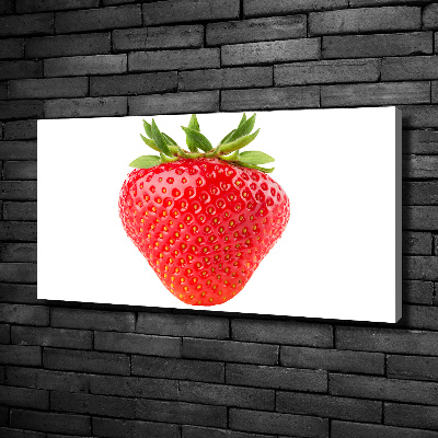 Foto quadro su tela Fragola
