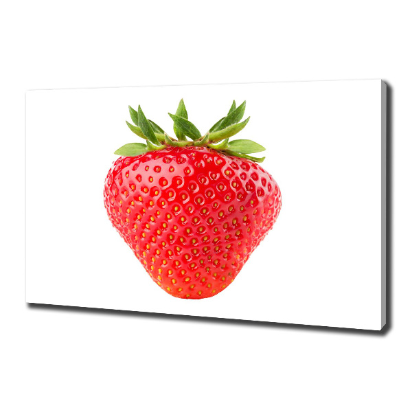 Foto quadro su tela Fragola