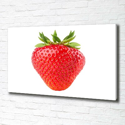 Foto quadro su tela Fragola