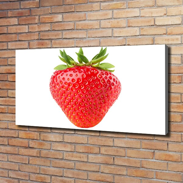 Foto quadro su tela Fragola