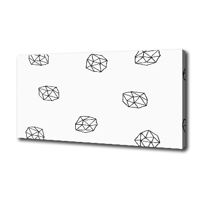 Foto quadro su tela Modello astratto