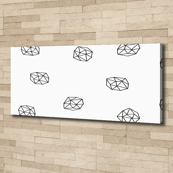 Foto quadro su tela Modello astratto