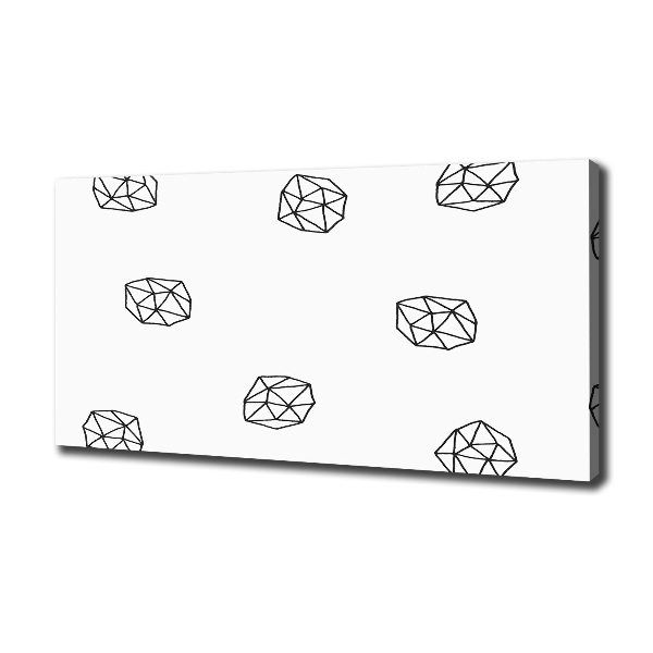 Foto quadro su tela Modello astratto