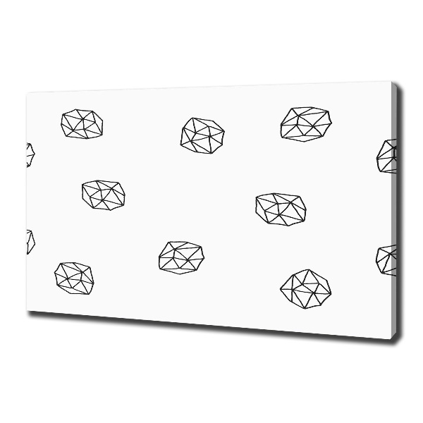 Foto quadro su tela Modello astratto