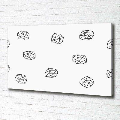 Foto quadro su tela Modello astratto