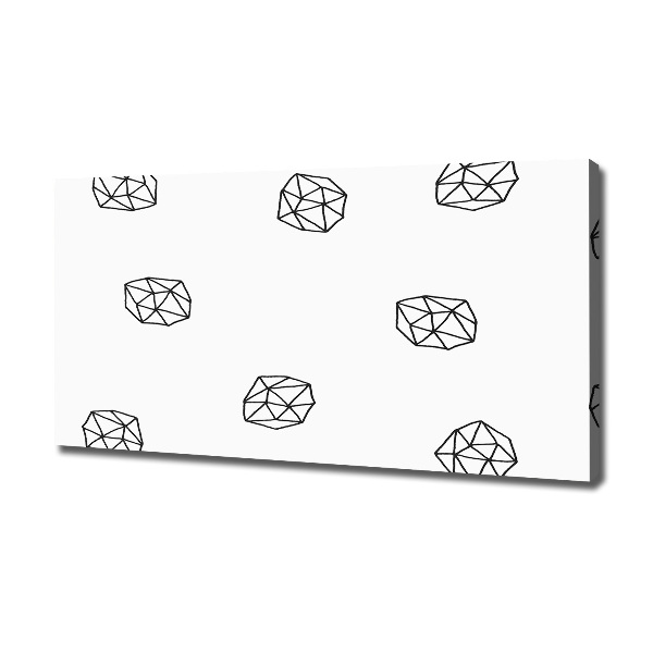 Foto quadro su tela Modello astratto