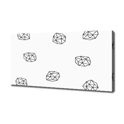 Foto quadro su tela Modello astratto