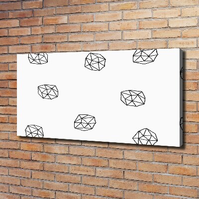 Foto quadro su tela Modello astratto