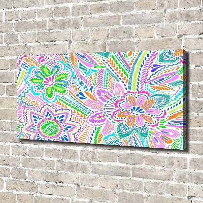 Quadro stampa su tela Motivo floreale