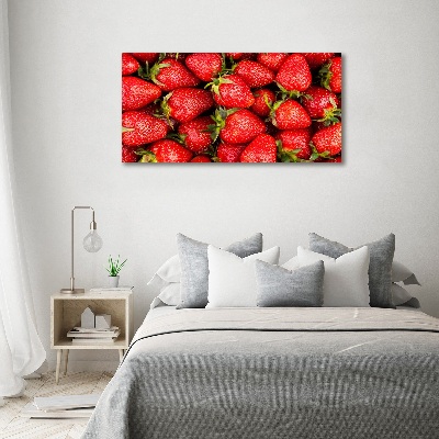 Quadro stampa su tela Fragole