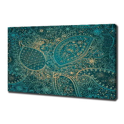 Foto quadro su tela Sfondo di ornamenti