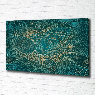 Foto quadro su tela Sfondo di ornamenti