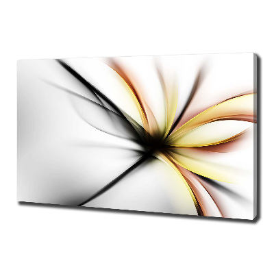 Foto quadro su tela Fiore astratto