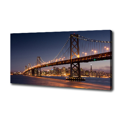 Quadro stampa su tela Ponte di San Francisco